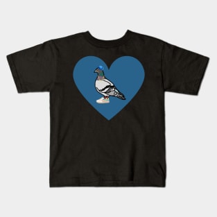 Dublin Birds - Pigeon Design Kids T-Shirt